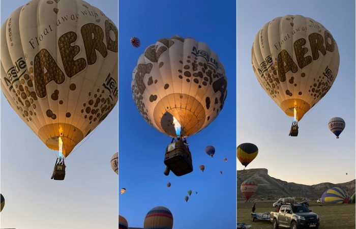 Романтический полет на двоих на воздушном шаре в Каппадокии