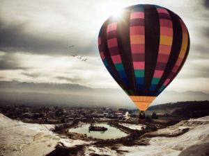 Полёт на воздушном шаре в Памуккале из Фетхие