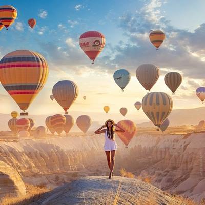 Двухдневный тур в Каппадокию с полетом на воздушном шаре из Сиде