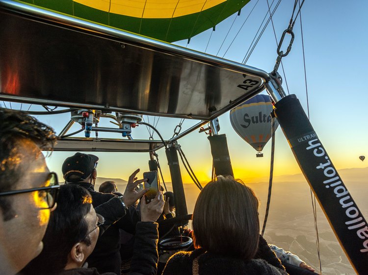 Полёт на воздушном шаре в Памуккале из Дидима