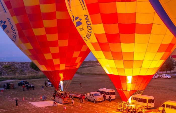 Индивидуальный полёт на воздушном шаре в Памуккале